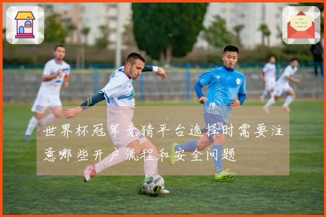 世界杯冠军竞猜平台选择时需要注意哪些开户流程和安全问题