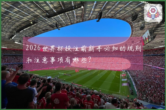 2026世界杯投注前新手必知的规则和注意事项有哪些？